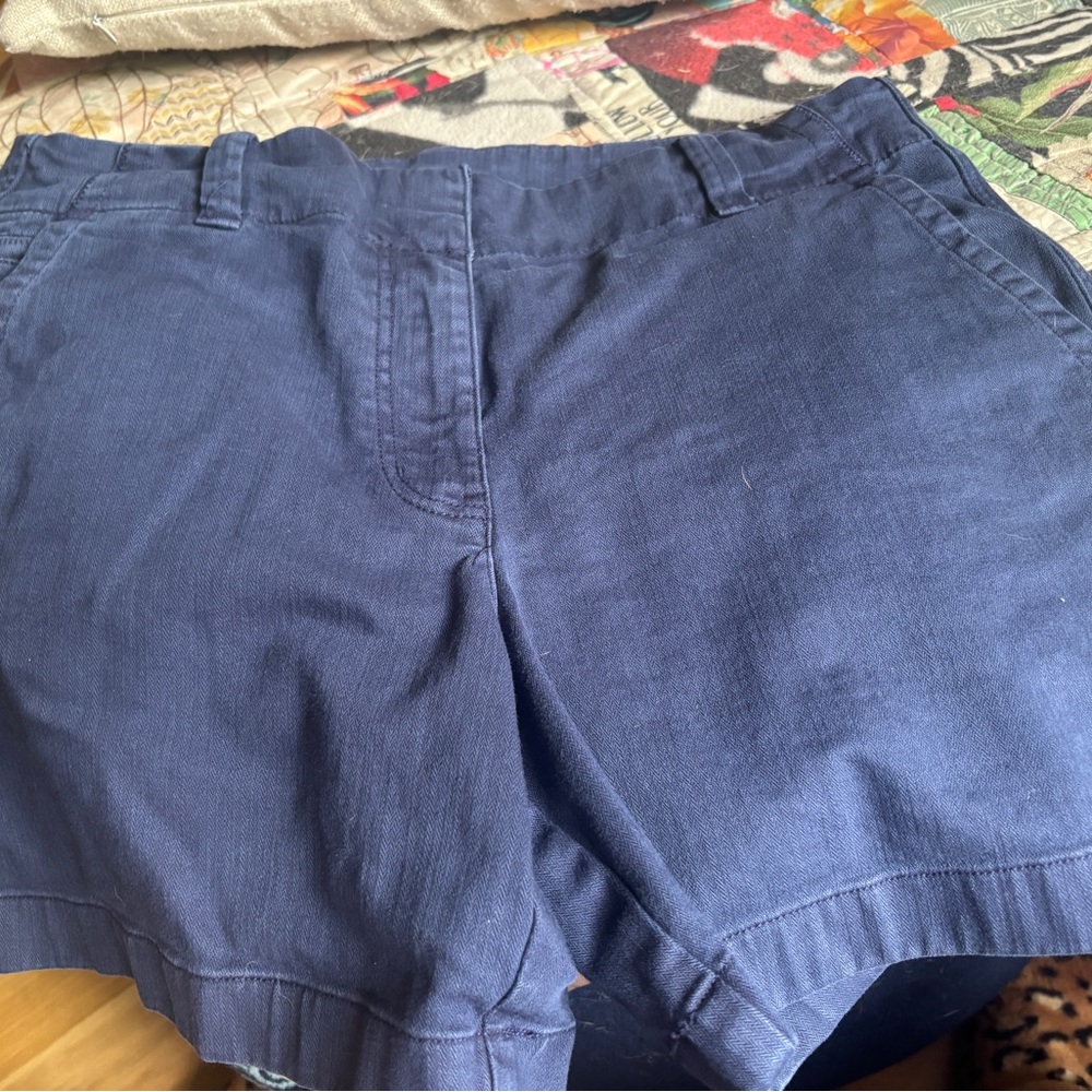 Vineyard Vines Blue Bermuda Shorts Relaxed Fit Cotton